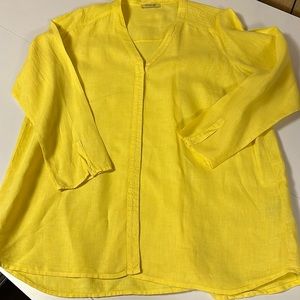 BACKSTAGE Linen Blouse